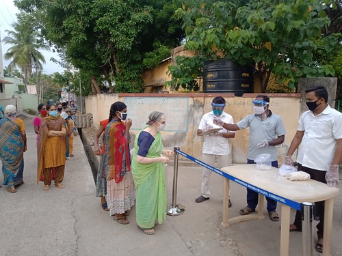 Homeopathy medicine distributions by SRKV CBE - COVID-19 as on 24 June 2020 (104)