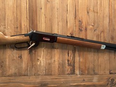 Winchester 1894 Buffalo Bill commemorative. Rifle was rusted, sticks had water damage