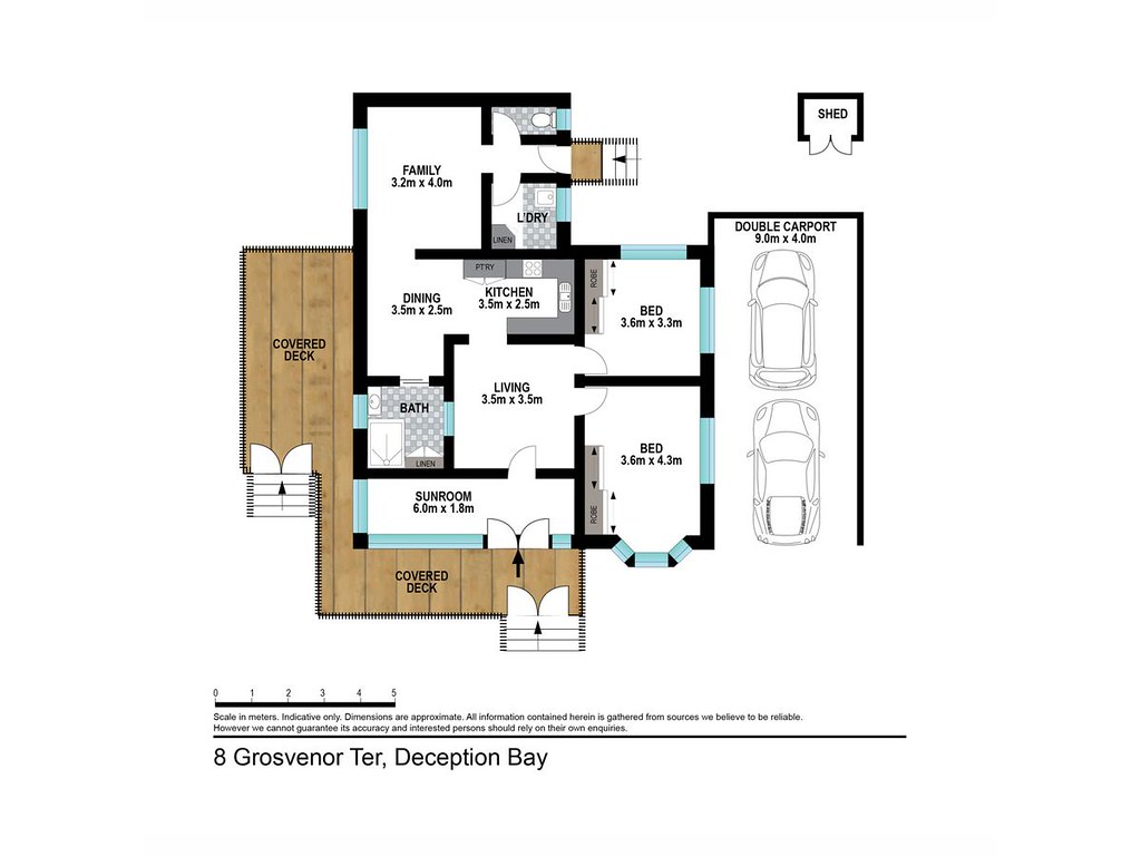 8 Grosvenor Terrace, Deception Bay QLD 4508 floorplan