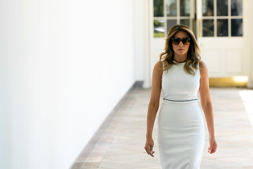 First Lady Melania Trump by The White House, on Flickr