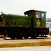 Ruston & Hornsby 0-4-0DM No.2 "Molly" stands on the Breakwater at Braye Harbour, Alderney 1973