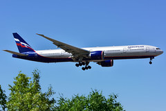 Aeropuerto Adolfo Suárez Madrid-Barajas-Boeing 777-300-VQ-BUC-Aeroflot - Russian Airlines