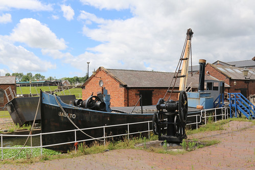 5th July 2020. Afternoon Constitutional.  Basuto at the National Waterways Museum on the Shropshire