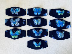 face masks butterflies (Photo: Thong Bartlett on Flickr)