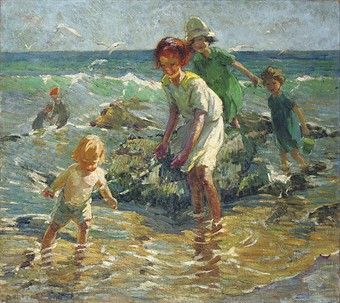 Sharp, Dorothea (1874-1955) - At the Seaside (Christie's London, 2008)