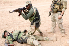 Cabo Verdean Armed Forces train at Flintlock 20