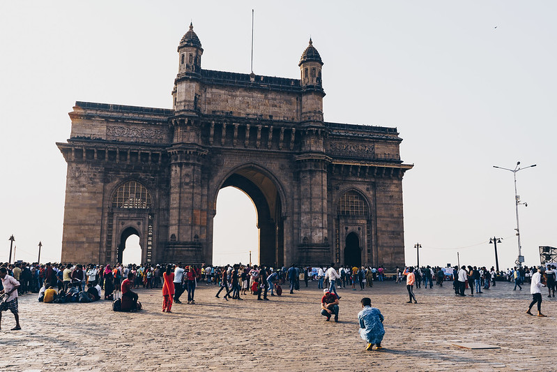 Mumbai, India - February 29, 2020: Tourists gather at the Gateway of India in the morning at the famous arch tower<br/>© <a href="https://flickr.com/people/39908901@N06" target="_blank" rel="nofollow">39908901@N06</a> (<a href="https://flickr.com/photo.gne?id=50111821128" target="_blank" rel="nofollow">Flickr</a>)