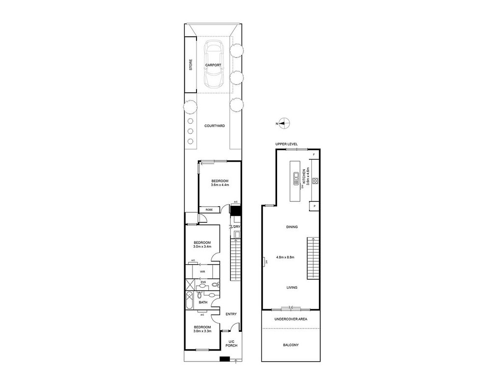 54a Leinster Grove, Thornbury VIC 3071 floorplan