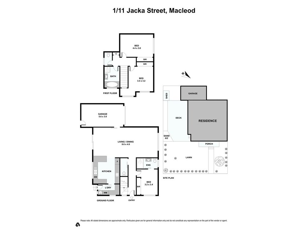 1/11 Jacka Street, Macleod VIC 3085 floorplan