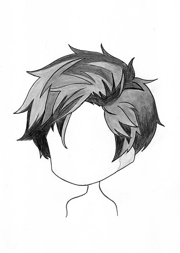 Man hairstyle SVG Bundle, Anime Haircut Svg, Png, Dxf, Eps