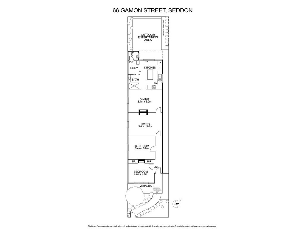 66 Gamon Street, Seddon VIC 3011 floorplan