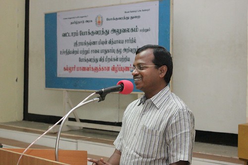 Driving Road Safety Awareness Programme - ITI - SRKV, Coimbatore