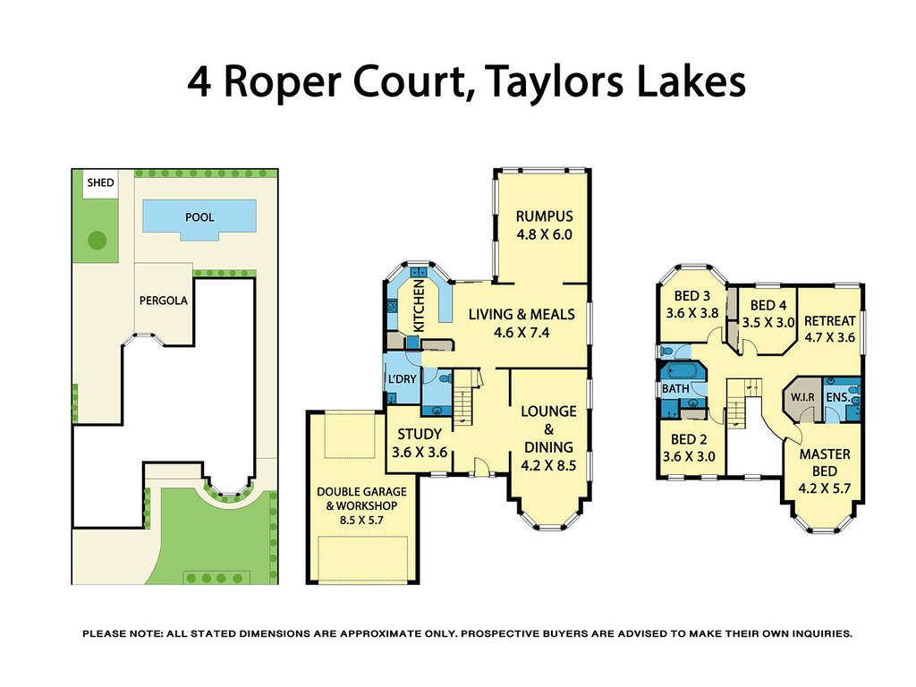 4 Roper Court, Taylors Lakes VIC 3038 floorplan