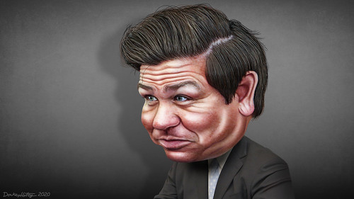 Ron DeSantis.  What?  Eating too much of Trump's s__t, Ron?, From FlickrPhotos