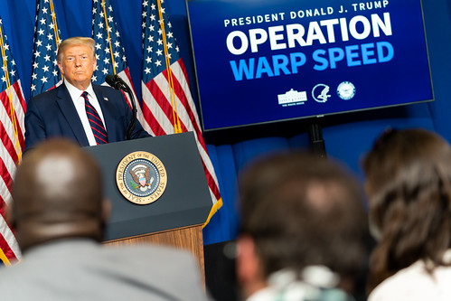 President Trump at the Bioprocess Innova by The White House, on Flickr