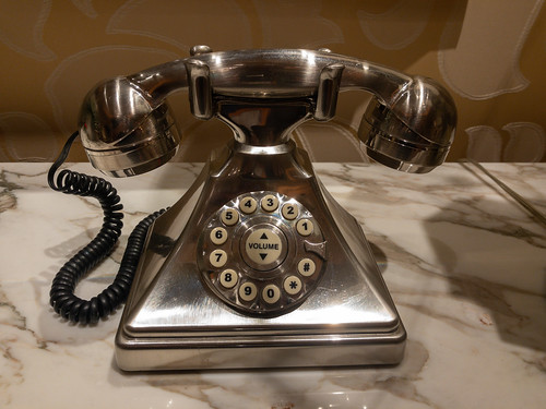 Vintage look lobby phone - Wynn Las Vegas