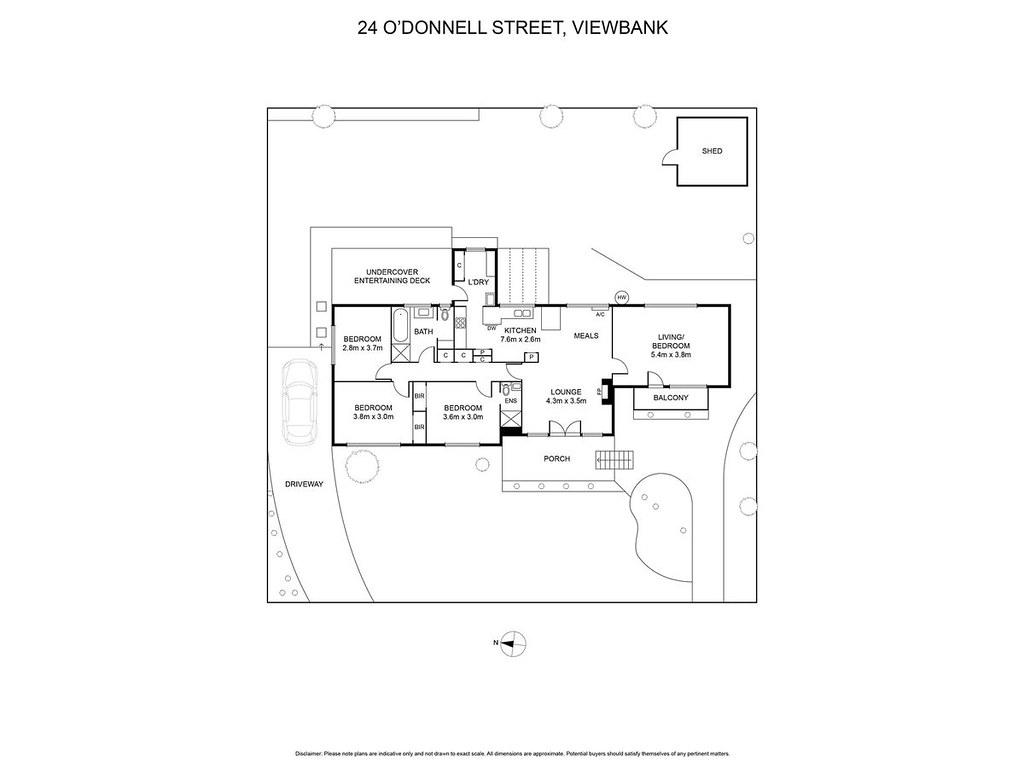 24 Odonnell Street, Viewbank VIC 3084 floorplan