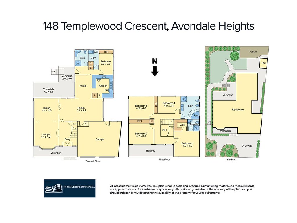 148 Templewood Crescent, Avondale Heights VIC 3034 floorplan