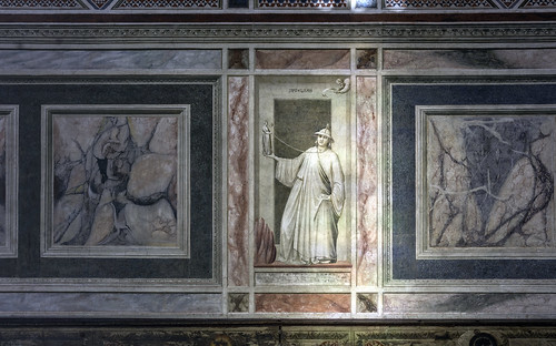 Giotto, the Vice of Infidelity (Idolatry), Arena Chapel