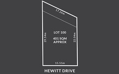 Lot 100, Hewitt Drive, McLaren Vale SA