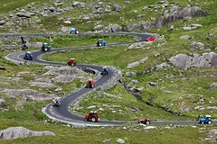 Tractor Run on Tim Healy Pass, Co. Cork, Ireland - 2nd August 2020