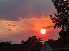 August 11, 2020 - A smoky sunset. (Jess Bloom)