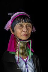 Kayan Lahwi Woman with Neck Rings