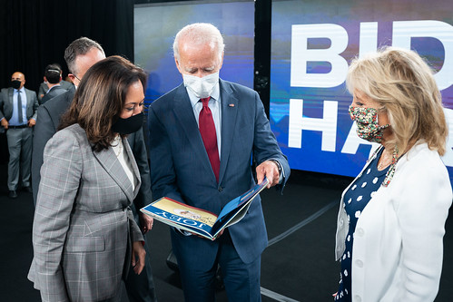 All Staff Zoom Call with Vice President by Biden For President, on Flickr