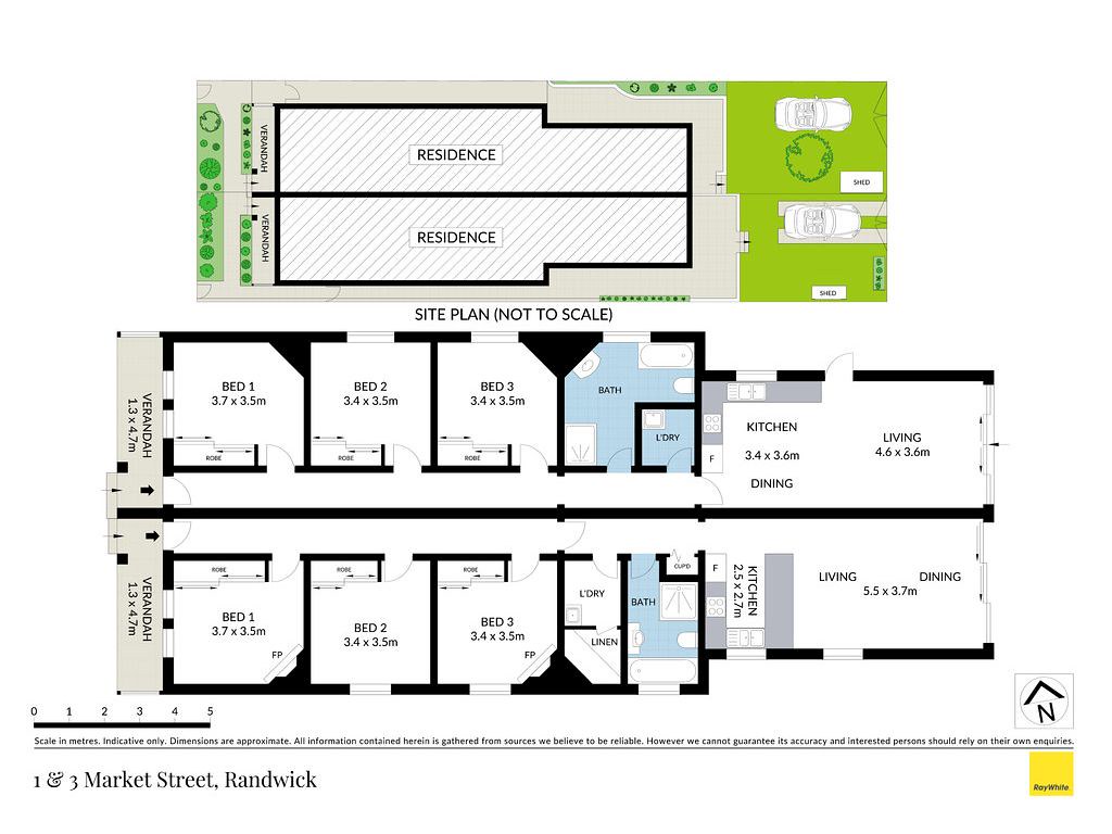 1 & 3 Market Street, Randwick NSW 2031 floorplan