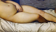 Titian, Venus of Urbino, detail