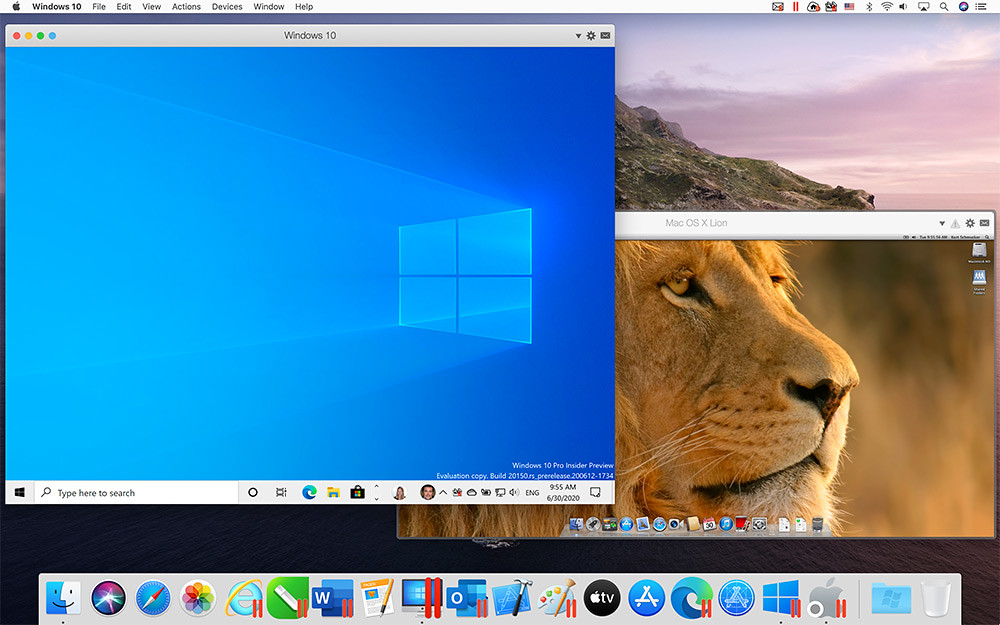 Win10-_-Lion-on-Catalina---Parallels-Desktop-16-for-Mac