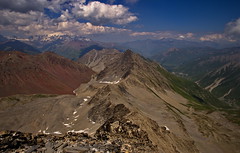 View from Mount Dedaena (3487m), Mtskheta-Mtianeti, Georgia