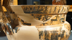 Kleitias and Ergotimos, François Vase, detail with battle of the Lapiths and centaurs