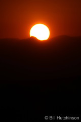 August 15, 2020 - Setting red sun. (Bill Hutchinson)