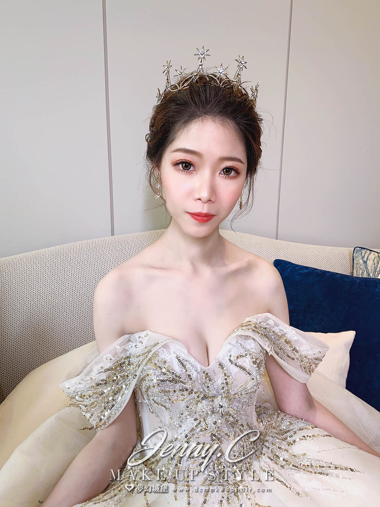 【新秘蓁妮】bride Iris 結婚造型 / 韓系公主,氣質風