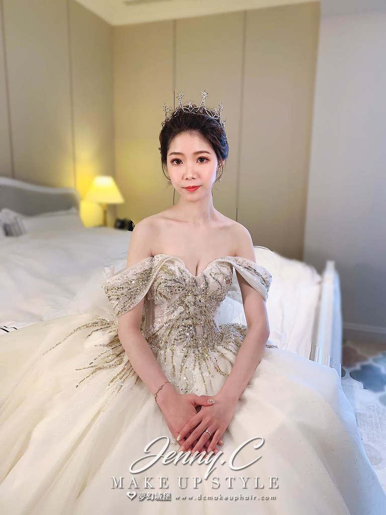 【新秘蓁妮】bride Iris 結婚造型 / 韓系公主,氣質風