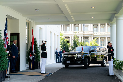 President Trump Welcomes the Prime Minis by The White House, on Flickr