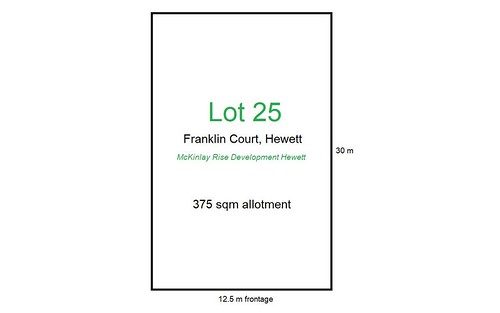 Lot 25 (No.8) Franklin Court, Hewett SA 5118