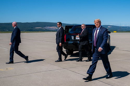 President Trump in PA by The White House, on Flickr