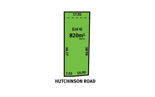 38 (Lot 4) Hutchinson Road, Gawler East SA 5118