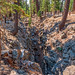 700-year old earthquake fault in Inyo National Forest near Mammoth Mountain