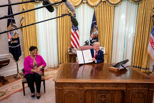 President Trump Pardons Alice Johnson by The White House, on Flickr