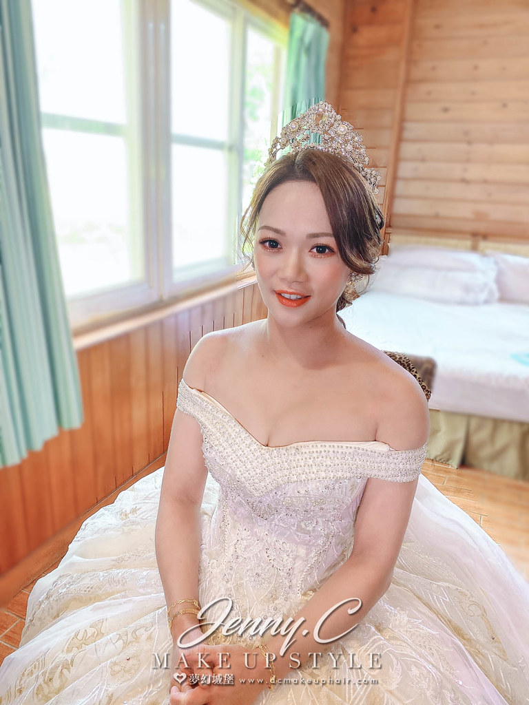 【新秘蓁妮】bride 茹茹 訂婚造型 / 中式造型,韓系