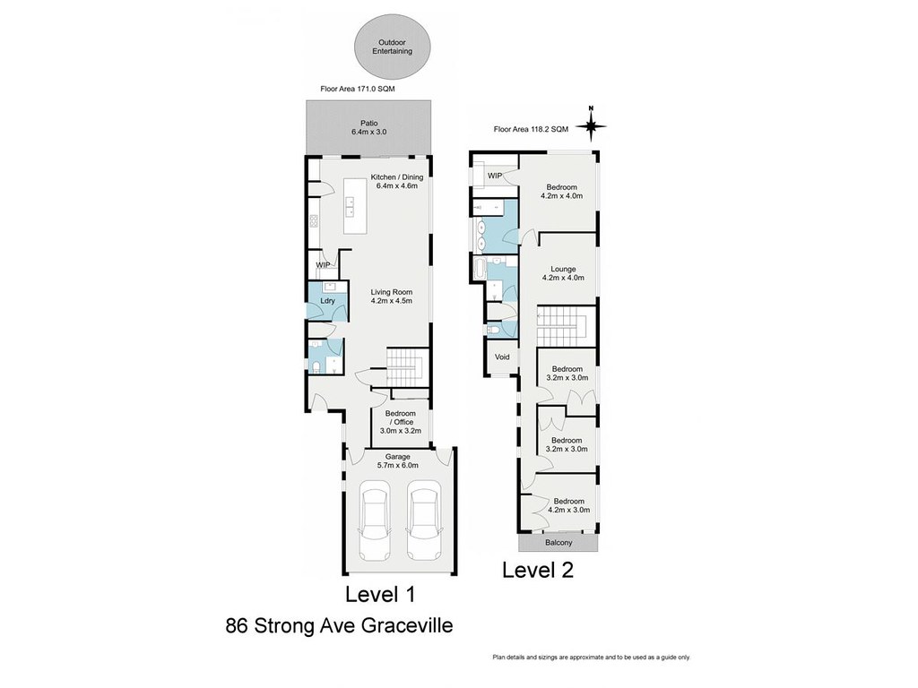 86 Strong Avenue, Graceville QLD 4075 floorplan