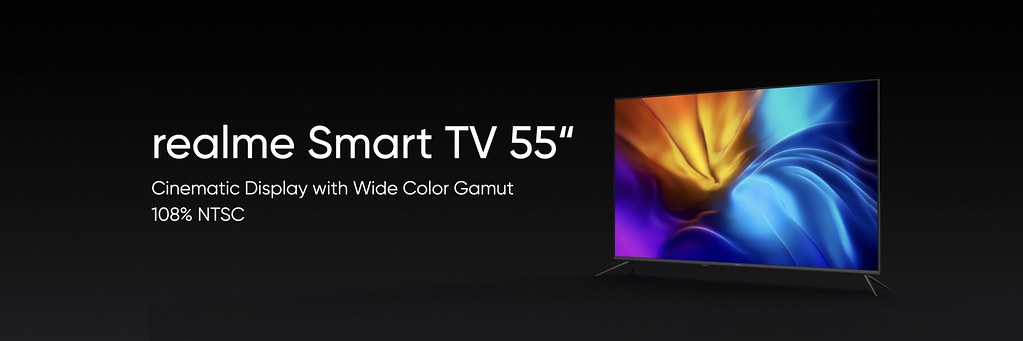 05_realme將於下半年發表首款55吋廣色域中高端電視。