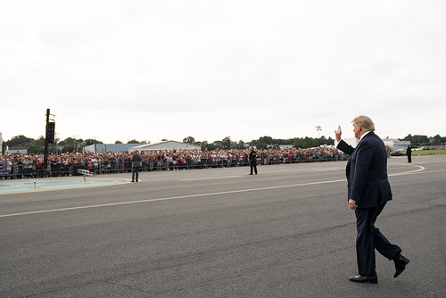 President Trump in North Carolina by The White House, on Flickr
