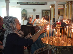 Молебен в Ильинском храме