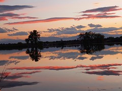September 12, 2020 - Sunset reflections in Broomfield. (David Canfield)