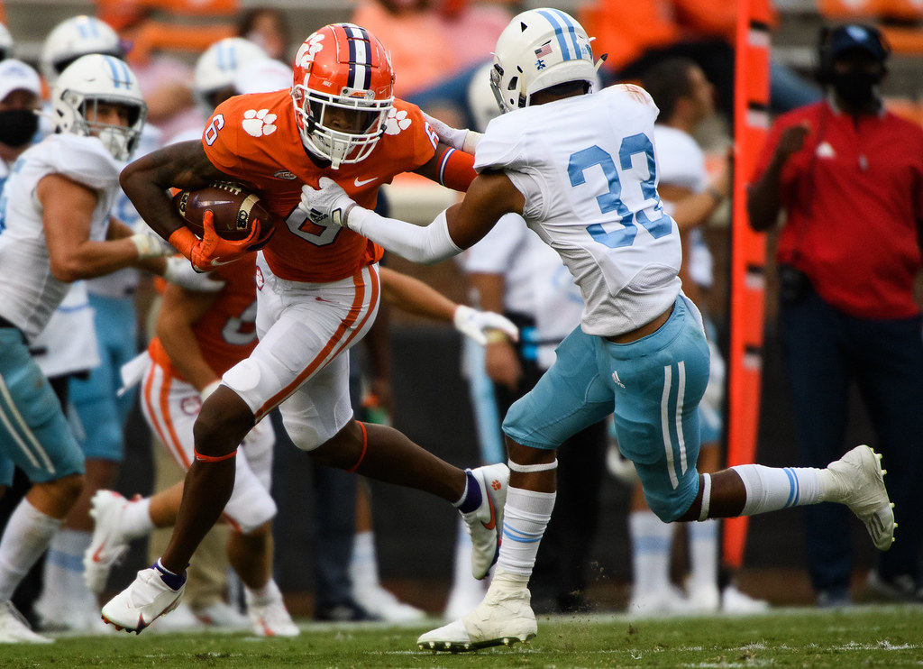 Clemson Football Photo of EJ Williams and thecitadel