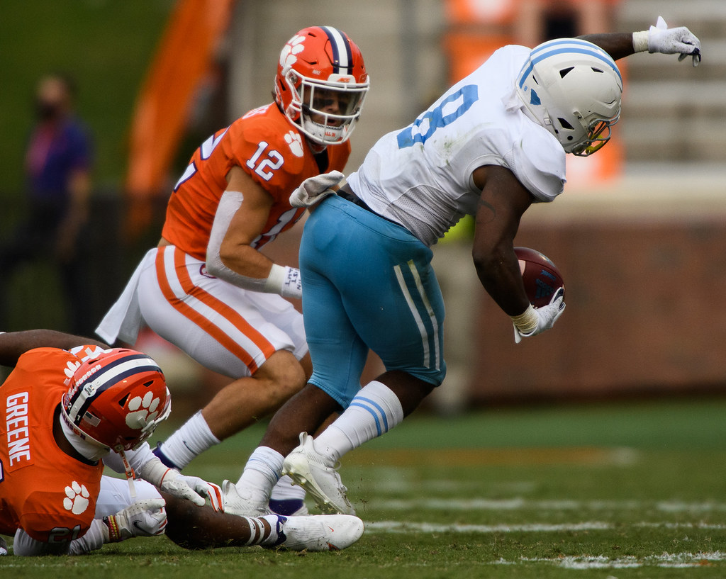 Clemson Football Photo of Tyler Venables and thecitadel
